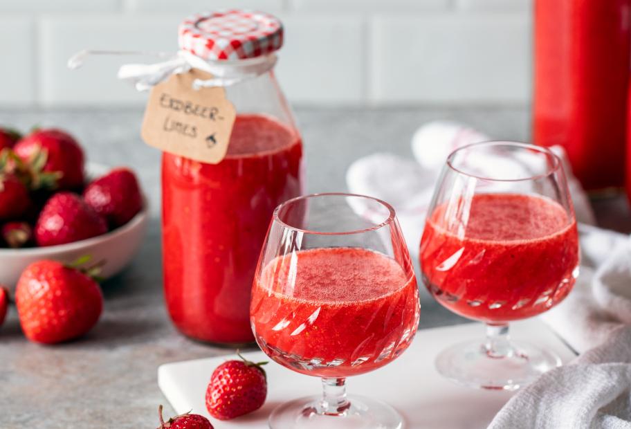 Erdbeer Limes selber machen | Simply Cookit