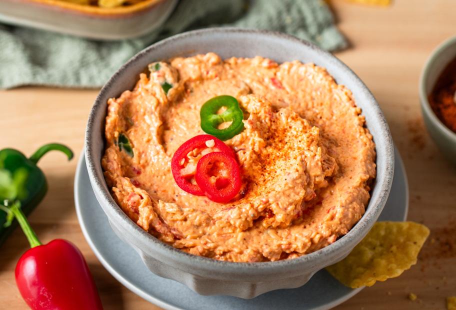 Pimento Cheese – würzig-cremiger Dip | Simply Cookit Pimento Cheese – würzig-cremiger Dip | Simply Cookit
