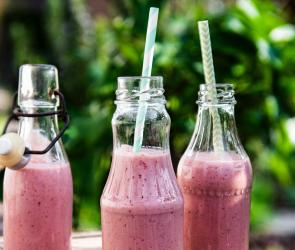 Bananen-Himbeer-Smoothie