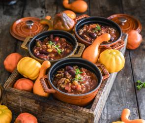 Chili con Carne mit Kürbis