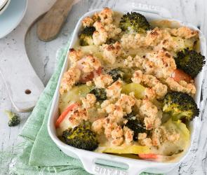 Kartoffel-Gemüse-Gratin
