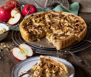 Schnelle Apfeltarte
