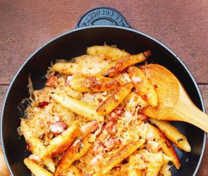 Schupfnudeln mit Sauerkraut