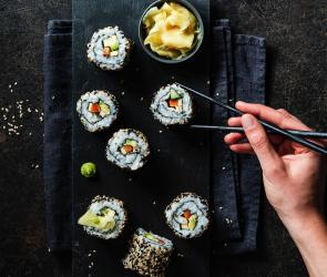 Vegetarische California Rolls