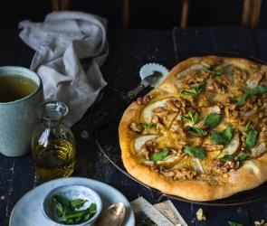 Süße Walnuss-Focaccia