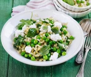 Grüner Zartweizensalat