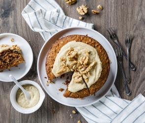 Karotten-Walnuss-Kuchen