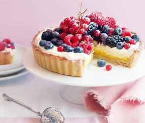 Beerentarte mit Lemon Curd
