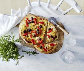 Pizza aus der Provence