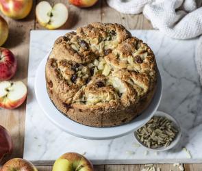 Apfel-Schneckenkuchen