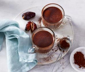 Heiße Schokolade ohne Zucker