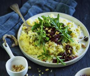 Zitronenrisotto mit Rote Bete