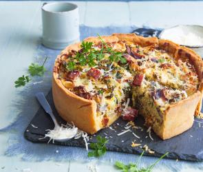 Ricotta-Wirsingkuchen