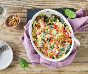 Käsespätzle mit Bärlauch