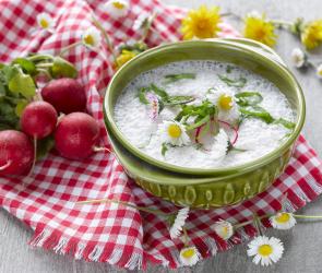 Kalte Radieschensuppe