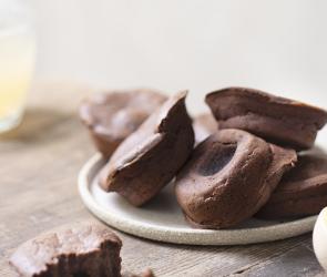 Leichte Schokoladenfondant-Muffins