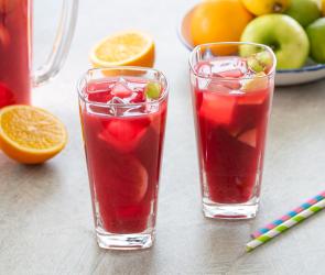 Alkoholfreier roter Sangria