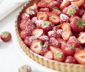 Erdbeertarte