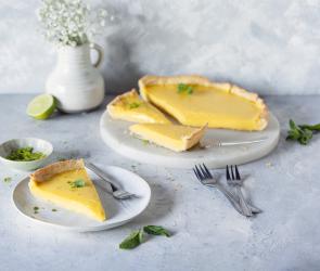 Mango-Limetten-Tarte