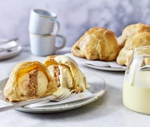 Äpfel im Schlafrock