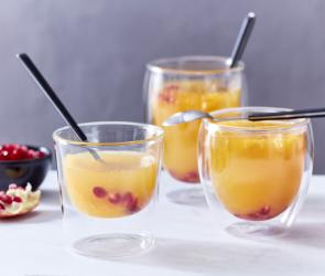 Alkoholfreie warme Herbstbowle