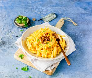Kürbis Mac and Cheese