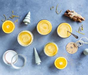 Orangen-Curd
