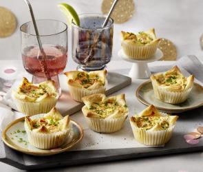 Paprika-Ricotta-Törtchen