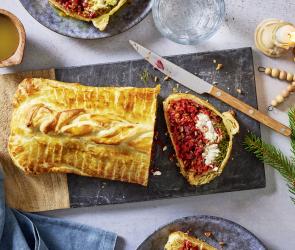 Pastete mit Wurzelgemüse