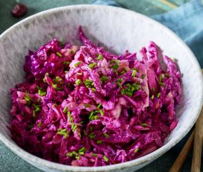 Roter Wintersalat