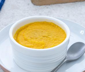 Schonend zubereiteter Möhrenbrei.