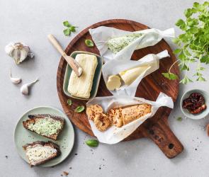 Butter selber machen.