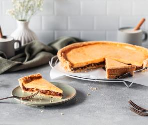 Toggenburger Schlorzifladen, Tartestück angeschnitten.