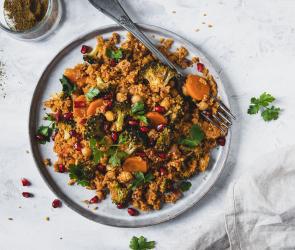 Gemüse-Tajine mit Kichererbsen
