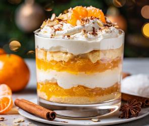 Weihnachtliches Schichtdessert