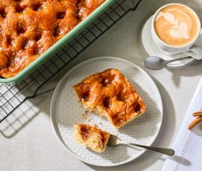 Dänischer Zimtkuchen (Brunsviger)