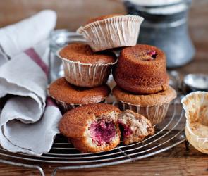 Fruchtige Frischkäse-Muffins