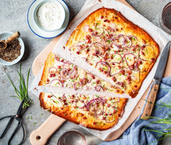 Low Carb Flammkuchen