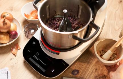 Cookit mit angebratenen Zwiebeln