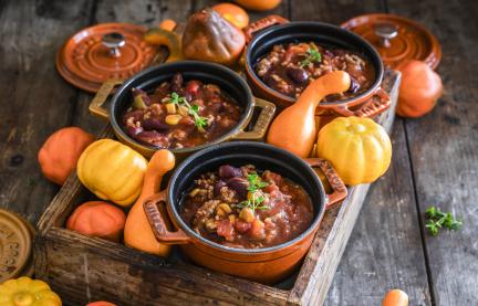 Chili con Carne mit Kürbis