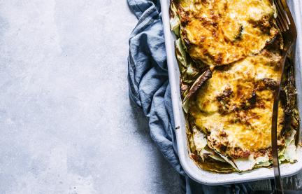 Low-Carb-Weißkohl-Lasagne