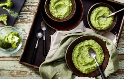 Milder Pastinaken-Brokkoli-Brei