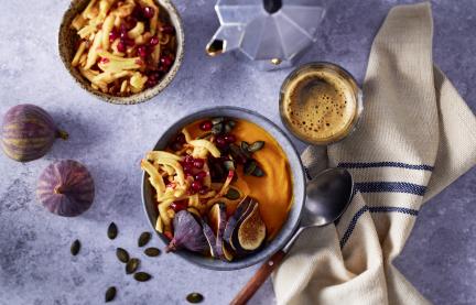 One-Pot-Frühstück mit süßem Kürbis