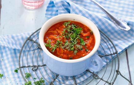 2 in 1 – Tomatensuppe oder Tomatensauce