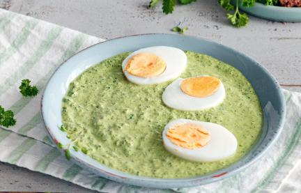 Frankfurter grüne Sauce mit Eiern