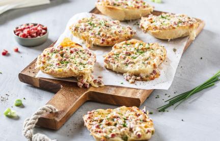 Flammkuchenbrötchen