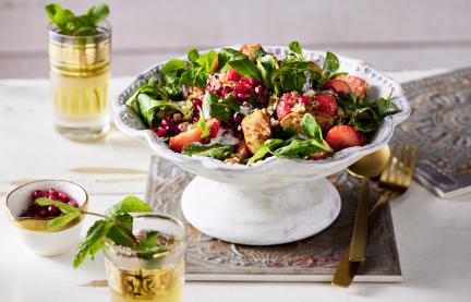 Fruchtiger Hähnchen-Salat