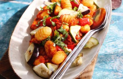 Gnocchi mit mediterranem Gemüse