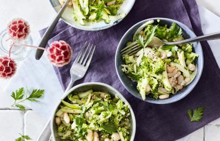 Schneller Apfel-Gemüsesalat