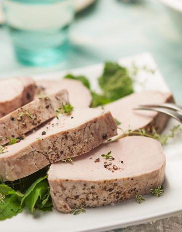 Kalbsfilet im Kräuterdampf